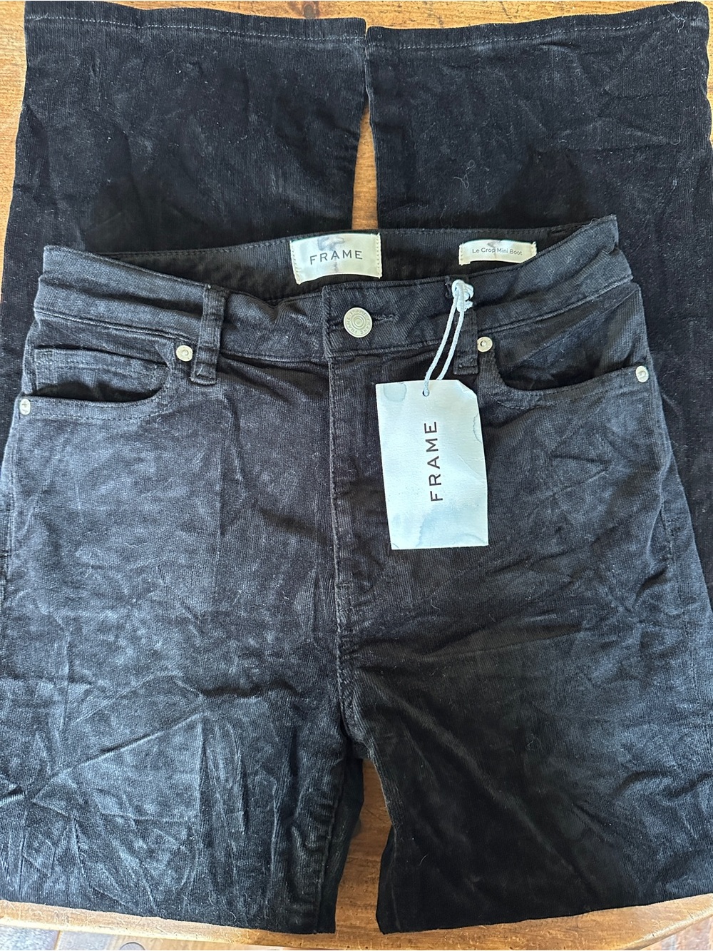 Frame Le Crop Mini Boot Jeans - Picture 1 of 3